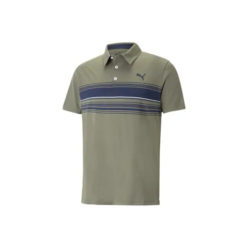 PUMA Ferrari Гонки Зеленый Мужской Поло