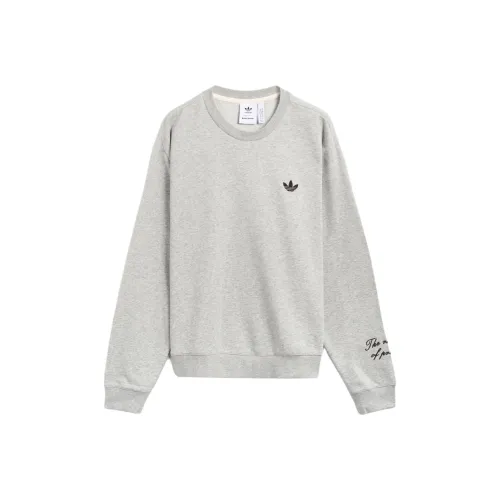 Adidas Originals x Wales Bonner Толстовка Мужская Серого цвета