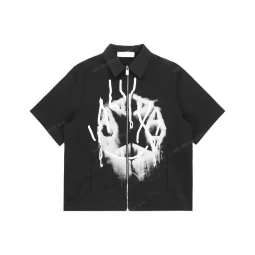 1017 ALYX 9SM совместная черная мужская рубашка