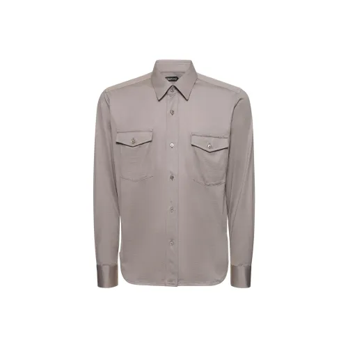 TOM FORD Серые Мужские Рубашки