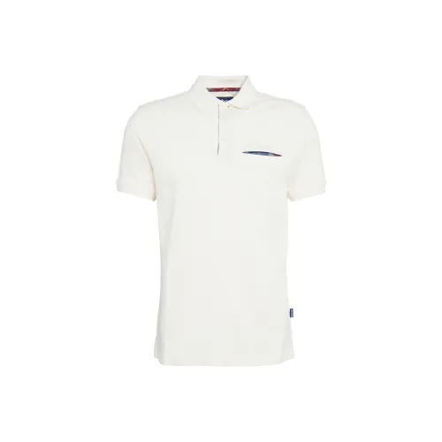 BARBOUR FW24 Поло Мужское Белое
