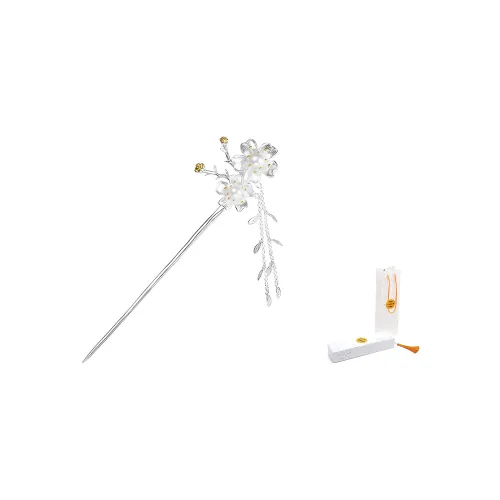 FREE RABBITⅡ Шпилька для волос Вишневый цветок Tassel Заколка для волос Женская