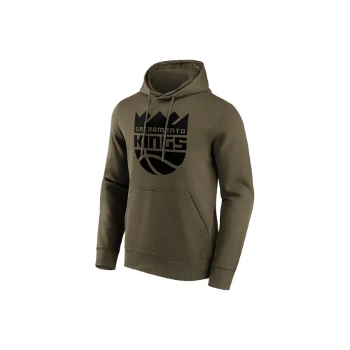 NBA Sacramento Kings Fanatics Толстовка Мужская Армейский Зеленый