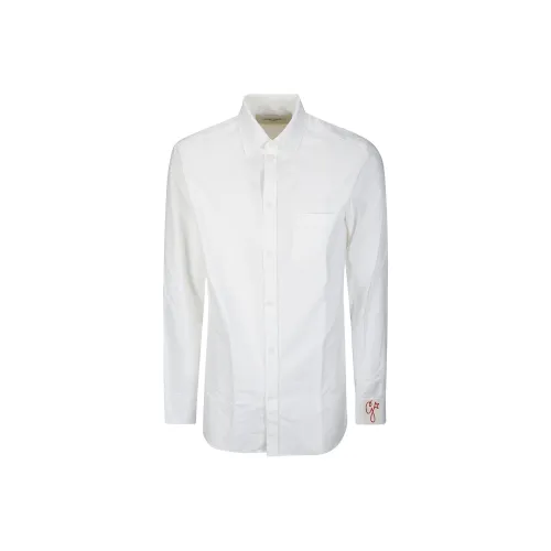 Golden Goose SS23 Рубашка Мужская Белая