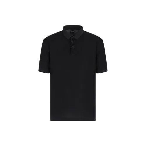 ARMANI EXCHANGEAE Мужское Поло Черное