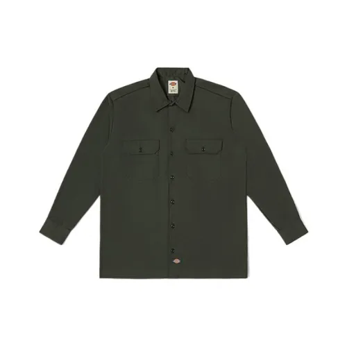 Dickies Рубашка Мужская Оливково-Зеленая