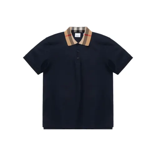 Burberry Поло Мужское Темно-Синий