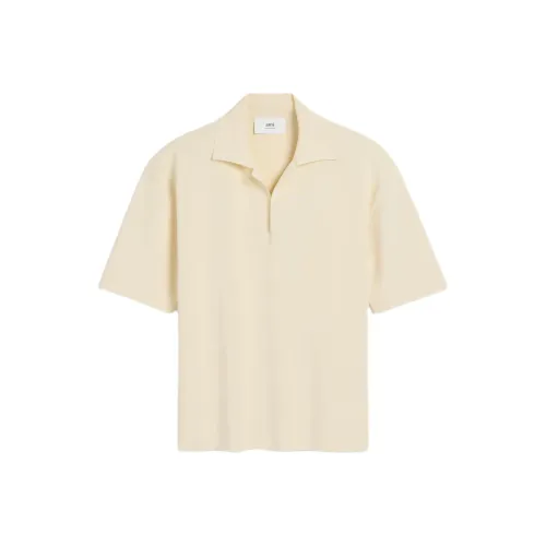 AMIPARIS Поло Унисекс Айвори