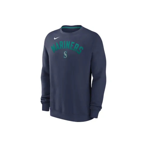 Nike Seattle Mariners Классический Свитшот Мужской Морской Синий