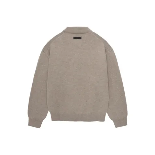 Fear of God ESSENTIALS FW23 Cloud Series Серый меланж/Серый меланж Мужская Поло