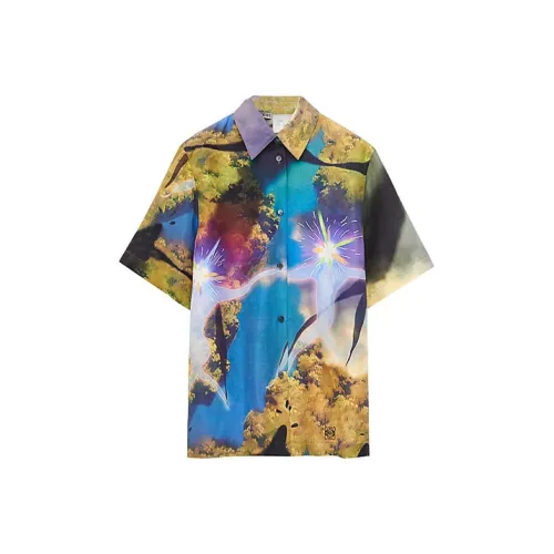 LOEWE SS23 Многоцветные Унисекс Рубашки