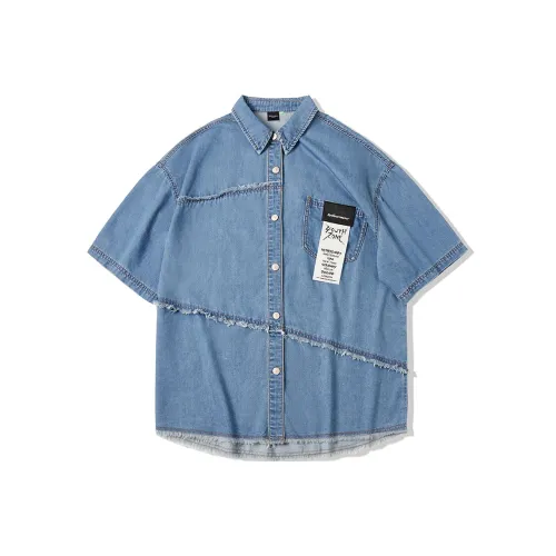 EPTISON Светло-синий Унисекс Рубашки