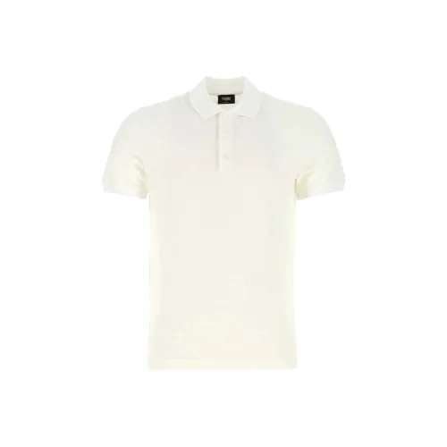 Fendi Белая Мужская Поло