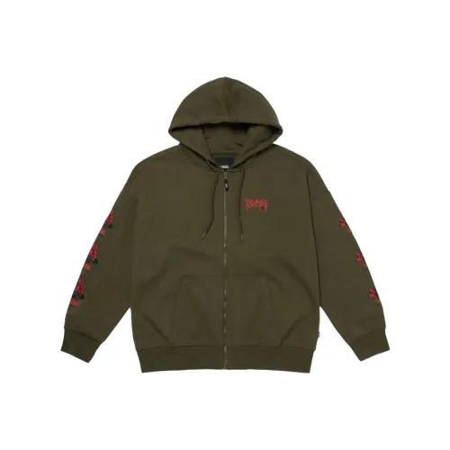 Vans OKEH FIRE RECORD Толстовка Мужской Зеленый