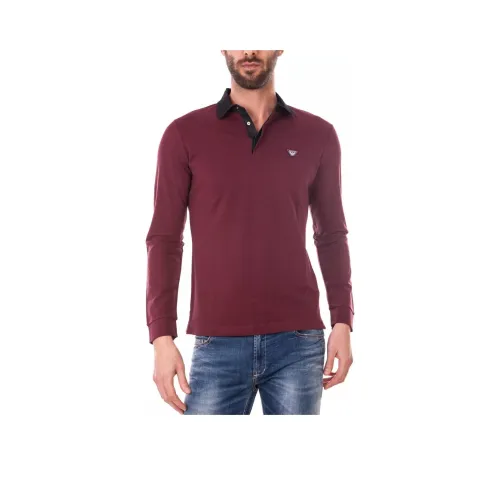 ARMANI JEANS Поло Мужское Красное