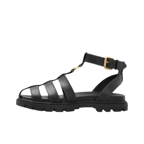 COACH Sclupt Римские Сандалии Женские Черные