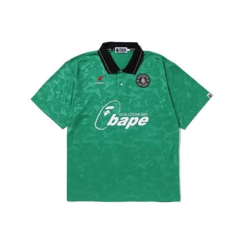 A BATHING APE BAPE совместная мужская рубашка поло