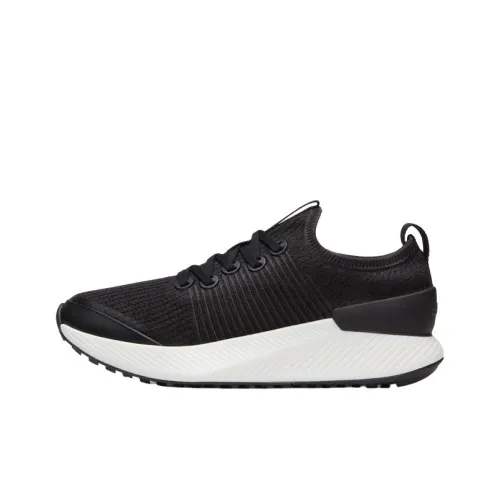 Allbirds Беговые кроссовки Низкий топ Натуральный черный Пузырьки Белое основание Женские