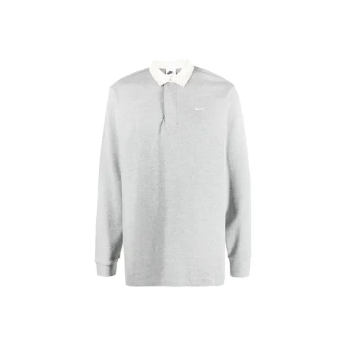 Nike Серый Мужской Поло