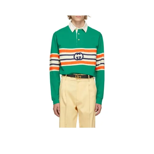 GUCCI Зеленая Мужская Поло