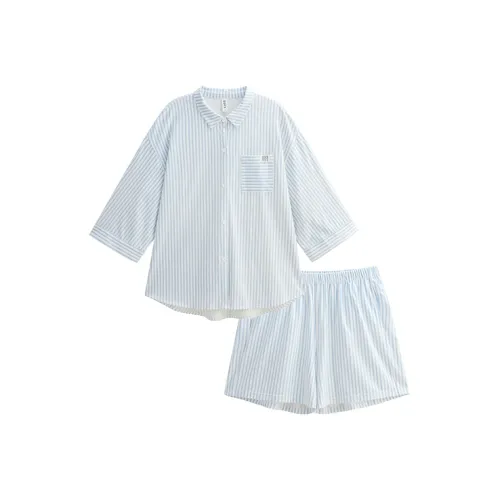 Peninsula City Пижамный комплект Женский Светло-синий цвет