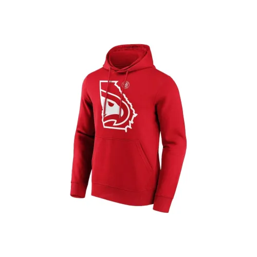 NBA Atlanta Hawks ICONIC Hometown Graphic Толстовка Мужской Красный