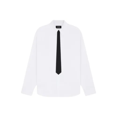 WE11DONE Белые Мужские Рубашки