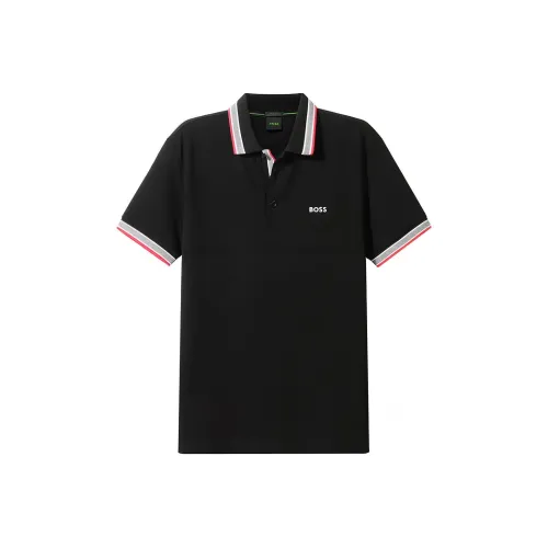 Hugo Boss Мужская черная поло