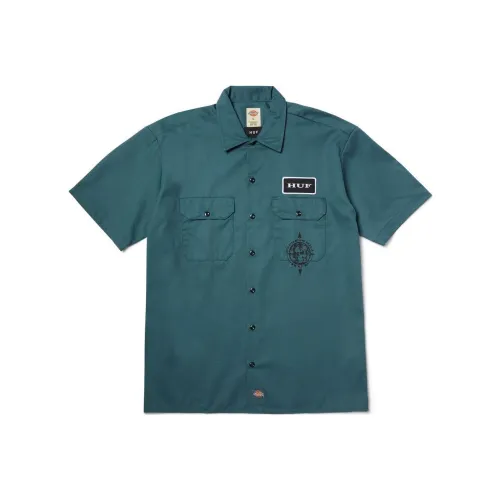 HUF x Cypress Hill SS24 Рубашка Унисекс Зеленая