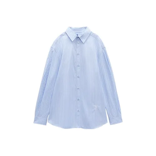 ADER ERROR Ader Error X Zara Синий Унисекс Рубашки