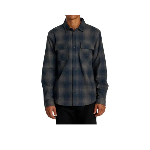 RVCA Дымчатый цвет Мужская рубашка