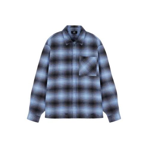 REPRESENT x End FW24 Рубашка Мужская Синяя