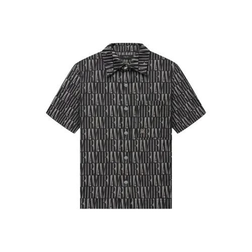 AMIRI Мужские Черные Рубашки