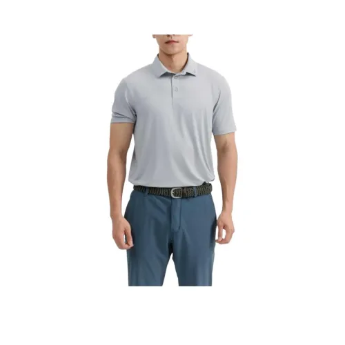 DECATHLON Поло Мужское Серебристо-Серое