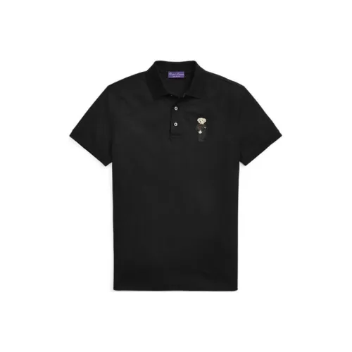 Ralph Lauren Purple Label Черное Мужское Поло
