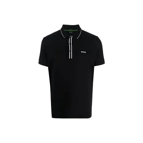 Hugo Boss Мужская черная поло