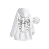 Белый с флисовой подкладкой