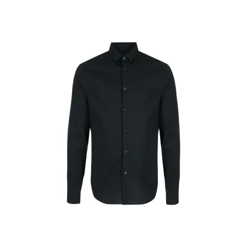 ARMANI EXCHANGE Мужские Черные Рубашки