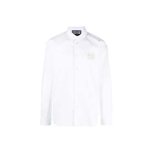 VERSACE JEANS COUTURE Белые Мужские Рубашки