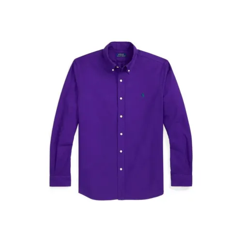 Polo Ralph Lauren FW24 Рубашка Мужская Фиолетовая