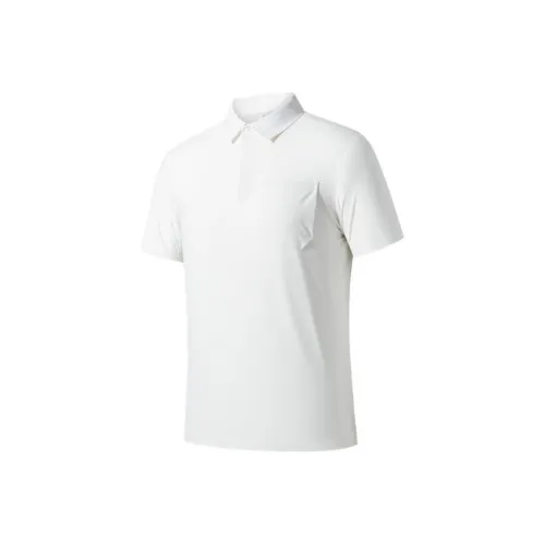Anta Champion All Weather Series Поло Мужское Папирус Белый