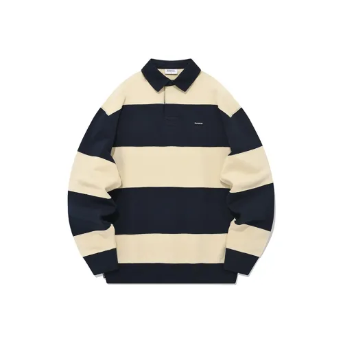 COVERNAT Темно-синий Унисекс Поло