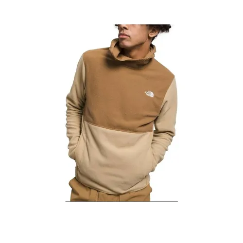 THE NORTH FACE Polartec Alpine Polartec Толстовка Мужской Хаки Камень Практический Коричневый