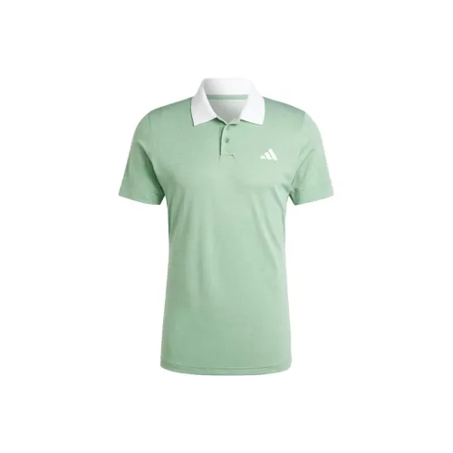 Adidas Tennis Freelift Polo Polo Мужской Зеленый