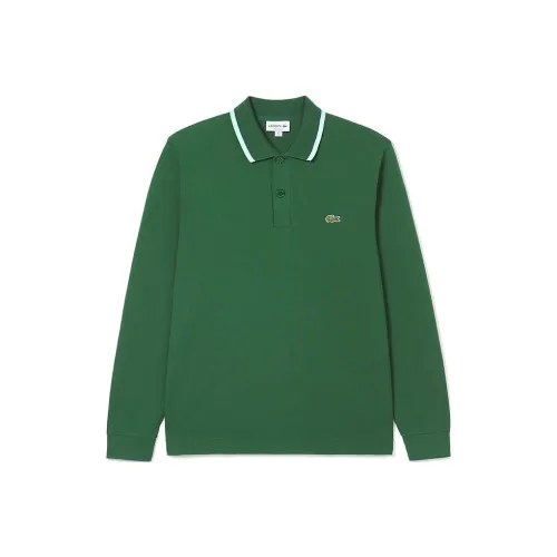 Зеленая мужская поло от LACOSTE Collaboration