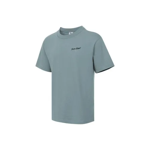 PUMA ESS PREMIUM T-Shirt Мужской Синий