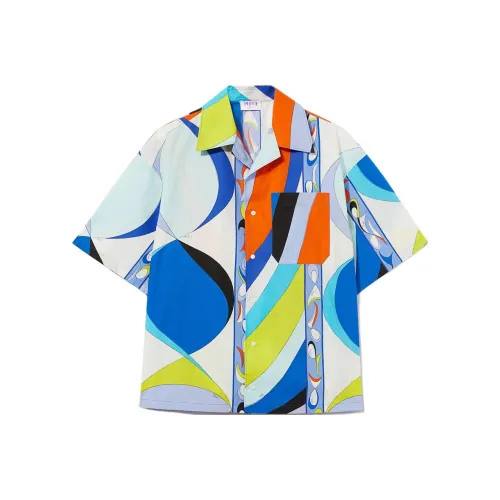 EMILIO PUCCI Рубашка Мужская Многоцветная