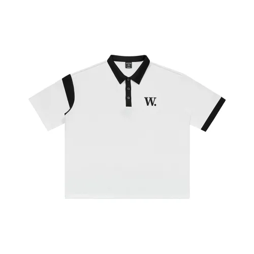 WAYNEXZAVIER Белая Мужская Рубашка Поло