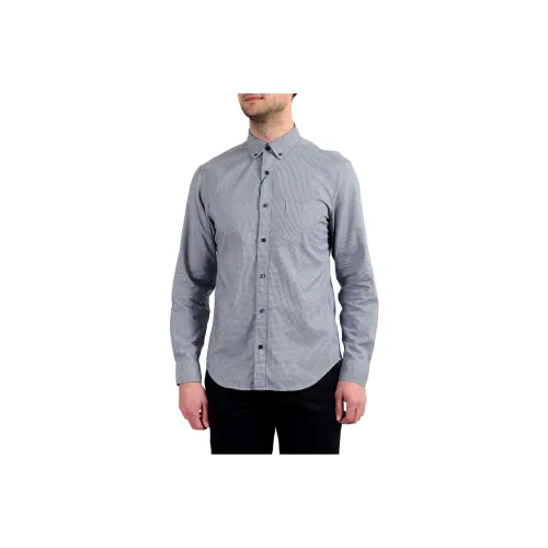 Burberry Рубашка Мужская Светло-Синяя