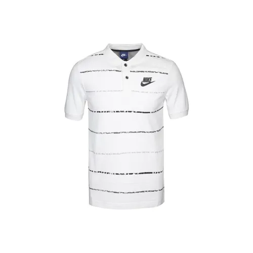 Nike Белая Мужская Поло